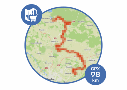 Dolnośląskie / Brzezia Łąka - Kaszyce Wielkie / 98km