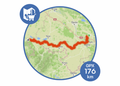 Opolskie / Strzelce Opolskie - Złoty Stok / 176km