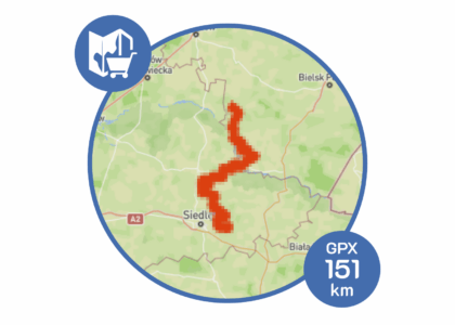 Mazowieckie-Podlaskie / Ciechanowiec - Wielgorz / 151km